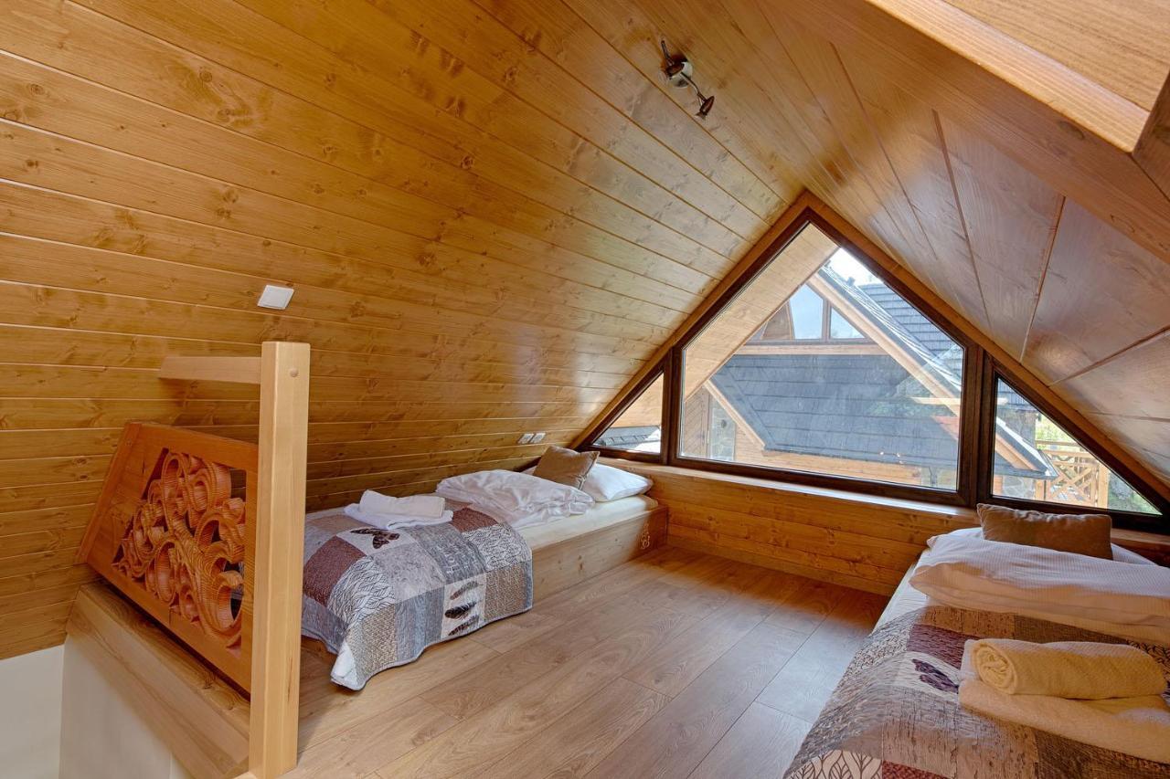 Tatrzanskie Echo Domki Regionalne Z Dwoma Lazienkami, Placem Zabaw I Przepieknym Widokiem Na Tatry Villa Zakopane Eksteriør bilde